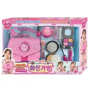 원앤원 미용놀이 체리 리얼 메이크업 화장가방 미용실 화장놀이 장난감