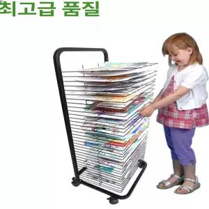 그림 건조대 스케치북 랙 유화 학원 선반 거치대 작품