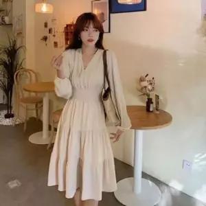 [SBD] 퓨어 스런원피 긴팔 코디피셜 데일리원피스 롱원피스