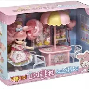 리틀미미 마이멜로디 아이스크림가게 인형 역할놀이 장난감