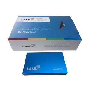 [미국배송] LAMU 휴대용 디지털 사진 정리기 - WINDOWS용 관리자 사진과 동영상을 쉽게 정리할 수 있는 소프트웨어 저장소 2 테라바이트(스카이 블루)