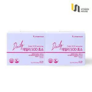 데일리 SOD효소 30포 1+1 (2박스구성)(2개월분)