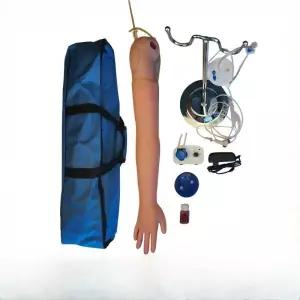 팔뚝 정맥주사 모형 훈련용 팔 실리콘 리얼한 주사 간호 정맥주사모형 주사연습 실습