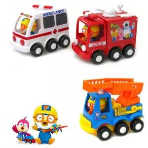 뽀로로 태옆 미니 자동차 장난감 세트 EQ발달 안전한