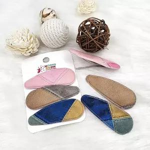 똑딱핀 3종세트 빅사이즈 가죽