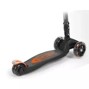 폴딩 야광바퀴 8세 아동용 킥보드 블랙 유아 가벼운