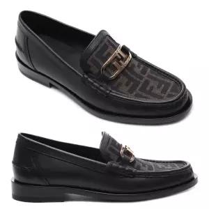 [롯데백화점]펜디 25SS 남성 오락 자카드 레더 로퍼 7D1550 AJZF F0R7R 25S