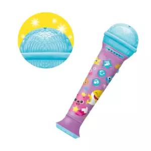 아기상어 핸드마이크 동요 불빛 아기 마이크 장난감