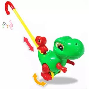 공룡 밀고다니는 장난감 유아밀대 아기 걸음마장난감