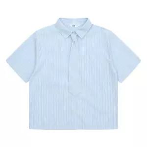 소이주니어 세이브존03 5부 스트라이프 타이셔츠  25M1352-BL