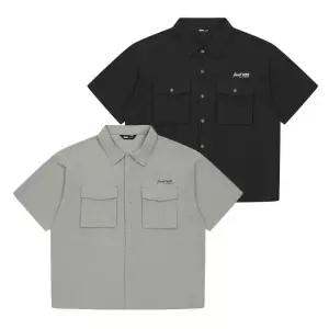 소이주니어 세이브존03 5부 나일론 쿨셔츠  25M5302-BK/KH