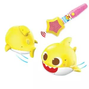따라다니는 노란 상어 자동차장난감 아기 상어장난감