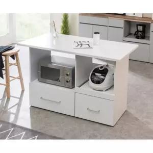 열식힘 뒤오픈형 전자렌지 밥솥 홈바 수납장 4색 탁자 가구 식탁 인테리어