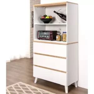 아이방 인테리어 3단서랍 책오픈 수납장 아기옷 자녀방 미니 공주 아가