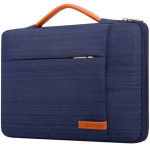 Lacdo 360 보호 14인치 Lenovo Dell ASUS Acer 크롬북 14 / 스트림 Inspiron 아이디어패드 스핀 3 ZenBook 컴퓨터 가방 파란색