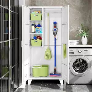 철제 청소도구함 화장실 캐비닛 도구함 보관함 수납함