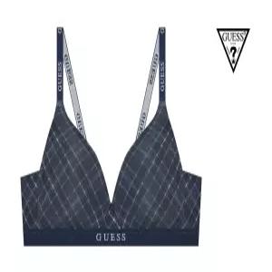 [백화점상품] 게스 언더웨어 (단품)타탄체크나염 노와이어브라 기념일선물