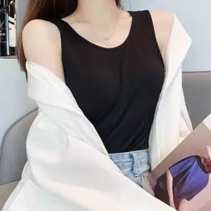 헐렁 왕캡 나시 여자캡 민소매 기본 언더웨어 이너웨어 속옷 모달