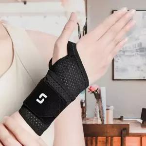 메쉬 손목 보호대 헬스 크로스핏 테니스 스트랩 아대