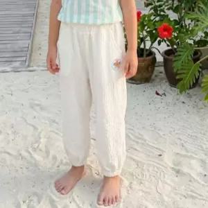 리틀밥독 키즈 여름옷 소피바지 여아 키즈 시원한소재 간절기 데일리 팬츠 M222MPT16