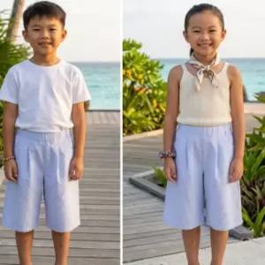 리틀밥독키즈 여름옷 마고바지 남아 여아 키즈 시원한소재 데일리 5부팬츠 M232MPT07