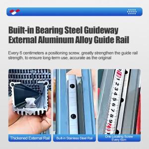 고정밀 제로 에러 타일 푸시 나이프 록 플레이트 산업 등급 바닥 절단기 1200mm 스파클 2리터 유리칼 공구