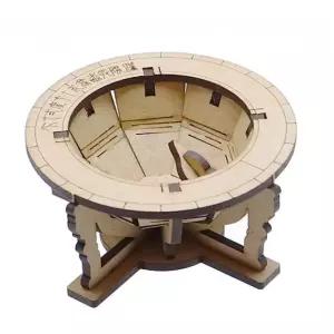 해시계 프라모델 나무 조립 모형 DIY 만들기