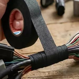 대박제품 자동차 배선 흡음 부직포 테이프(25MMX12M) 자동차보호테이프 자동차보수테이프 차량배선정리클립