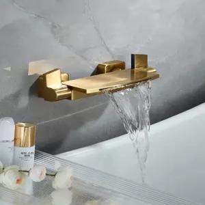 욕조 폭포수전 벽걸이형 냉수 벽걸이 단일 리조트 붙박이