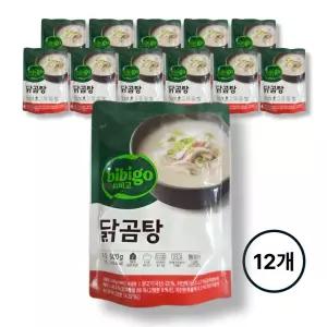 CJ 비비고 닭곰탕 500g 12개