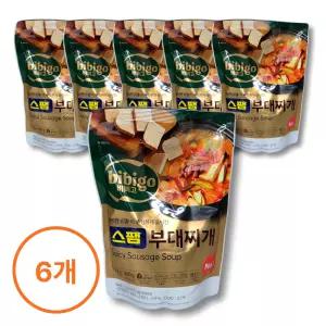 CJ 비비고 스팸부대찌개 460g 6개