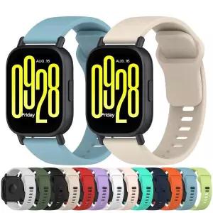 Redmi 시계 5 용 기존 실리콘 스트랩 Lite 스포츠 밴드 팔찌 22mm Active SmartWatch 손목