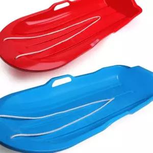 눈썰매 1인용 레드 겨울스포츠 플라스틱썰매