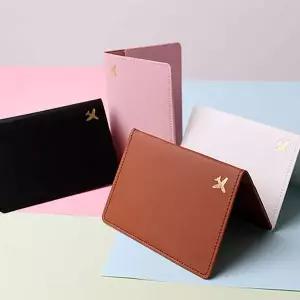 [콩심팥심]레더 트레블 슬림 여권지갑