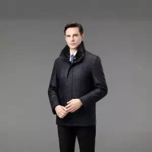 포뇨2 남사친 코트 안탈부착 기모 털 가능 헤닝 일체형 무스탕 밍크파이 재킷 양가죽 OPH1