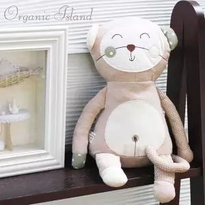 오가닉 원숭이인형 봉제인형 아기애착인형 역할놀이 dCw4+4miR