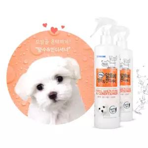 강아지 털관리 보습 은은한 향수 컨디셔너 후로랄향 피부보호 애견전용 미용 오래지속 무자극