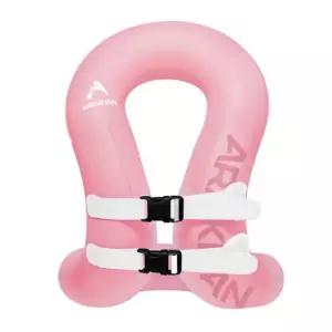 아라칸 넥튜브 구명조끼 50kg 핑크 스윔 넥 베스트