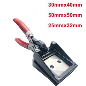 30×40mm/50x50mm/25x32mm 휴대용 여권 사진 커터  절단 종이 트리머가 있는 도구