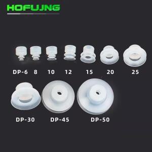 10PCS 공압식 흡착컵 대형 헤드 8mm 마운팅 홀 석션 실리콘 노즐 이중층 사출 자동화 그리퍼