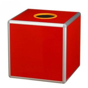 응모함 모금함 100공 추첨함 주황색 B8173 경품 투명 분포 랜덤 축제 추첨박스