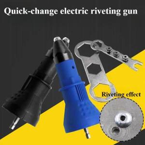 블라인드 2.4 전기 풀 리벳 건 어댑터, 무선 드릴 인서트 너트, 도구, 4.8mm