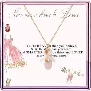댄스 목걸이 공연 선물 발레 댄서 발레리나 주얼리 이틀