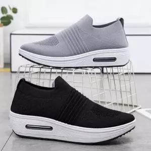 여성 에어굽 슬립온 타입 경량 편한 조깅화 워킹화 여성운동화 여자운동화 편한운동화