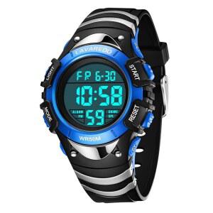 3-12세 소년 소녀를 위한 VTAIGE 어린이 시계, 어린이 스포츠용 디지털 시계, 알람 / LED 조명 / 스톱워치 / 캘린더 소년용 손목시계 학생용, 어린이 선물