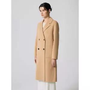 [하프클럽/앤클라인]아웃포켓 더블 코트 S5HW011