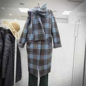 [그라피] DP01 양면 머플러코트 GWCE4019 (27371438)