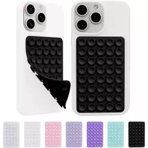 팝소켓 스마트톡 핑거링 톡스마트 휴대폰용 실리콘 옥토컵 버디 스틱 그립 홀더 2팩 석션컵 휴대폰 케이스