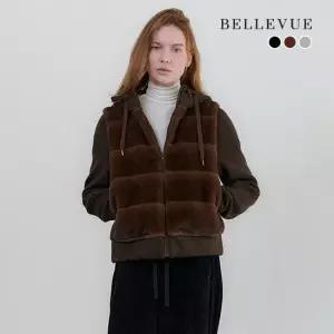 (25FW) Faux퍼 다운 점퍼