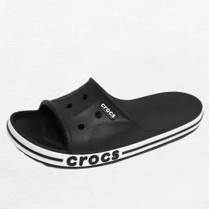 [크록스]바야 슬라이드 남자 여자 회사 발편한 스포츠 블랙 205392-066